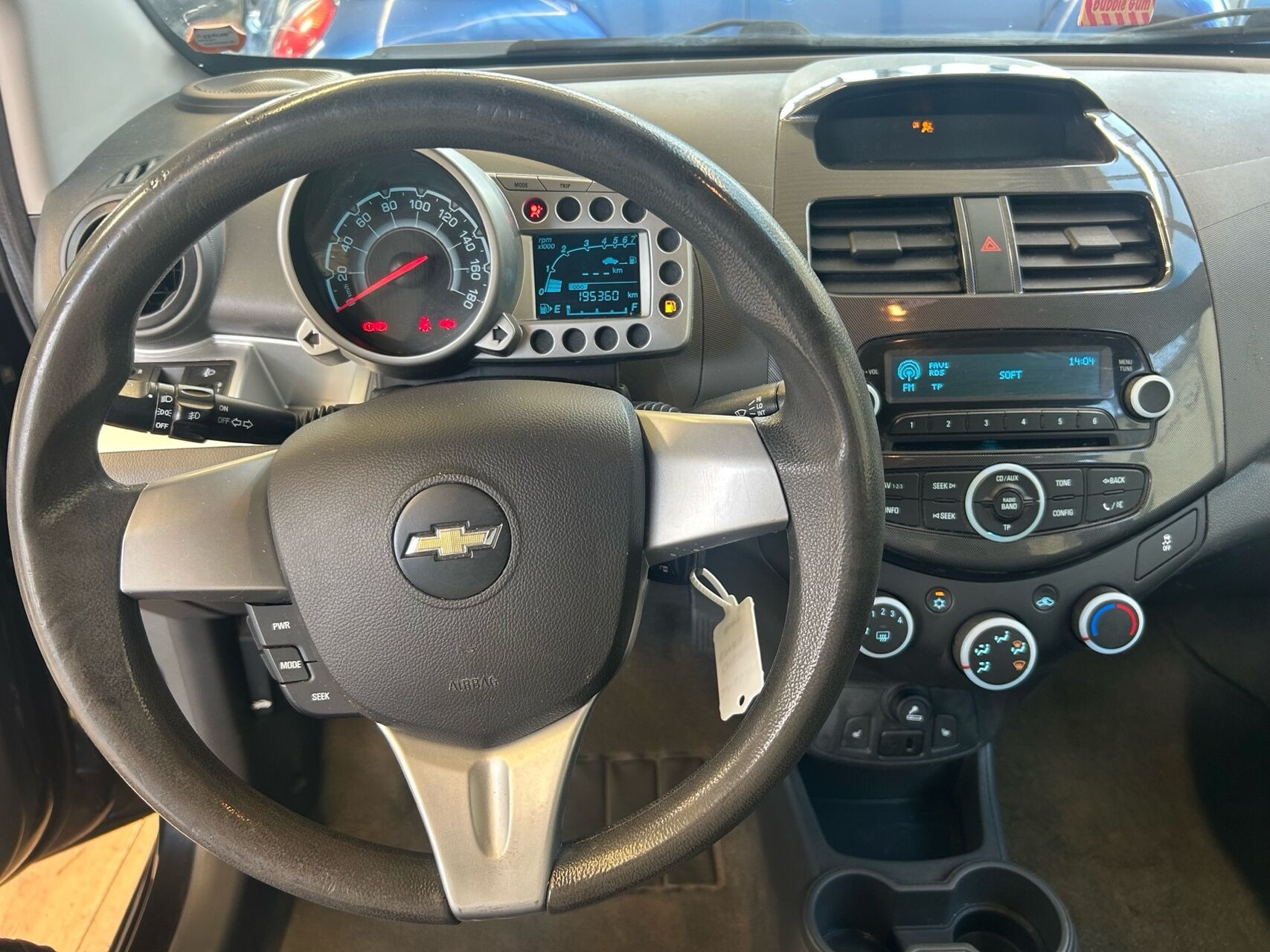 Sort Chevrolet Spark fra 2013