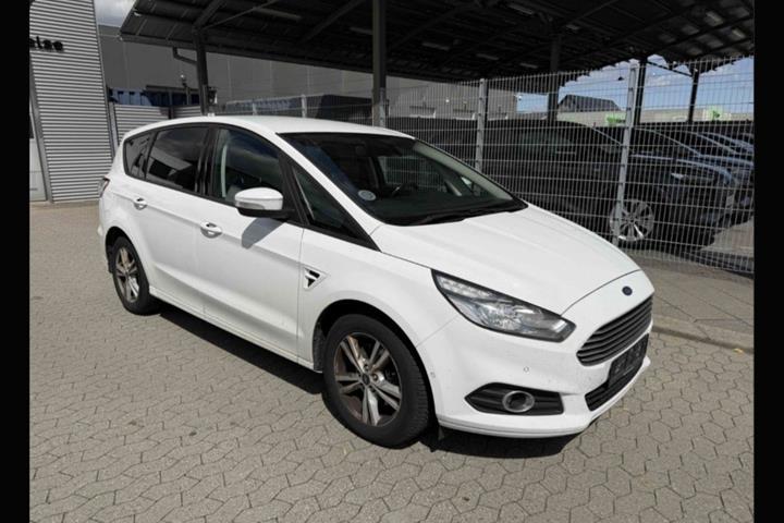 Hvid Ford S-MAX fra 2017