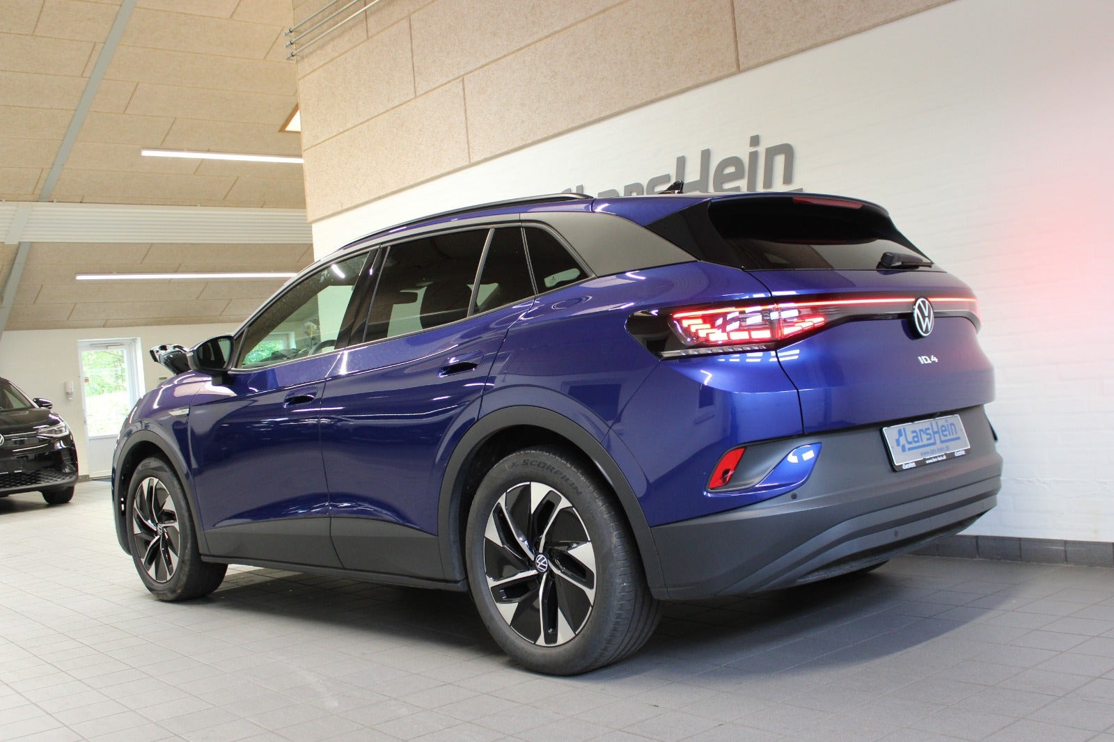 Blå VW ID.4 fra 2022