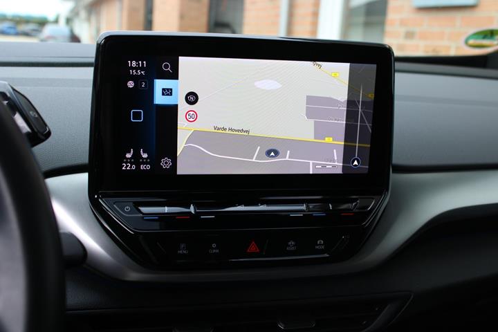 Blå VW ID.4 fra 2022