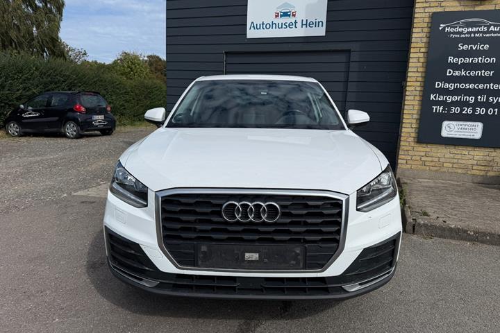 Hvid Audi Q2 fra 2018