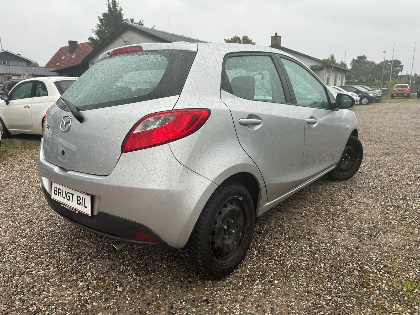 Sølv Mazda 2 fra 2011
