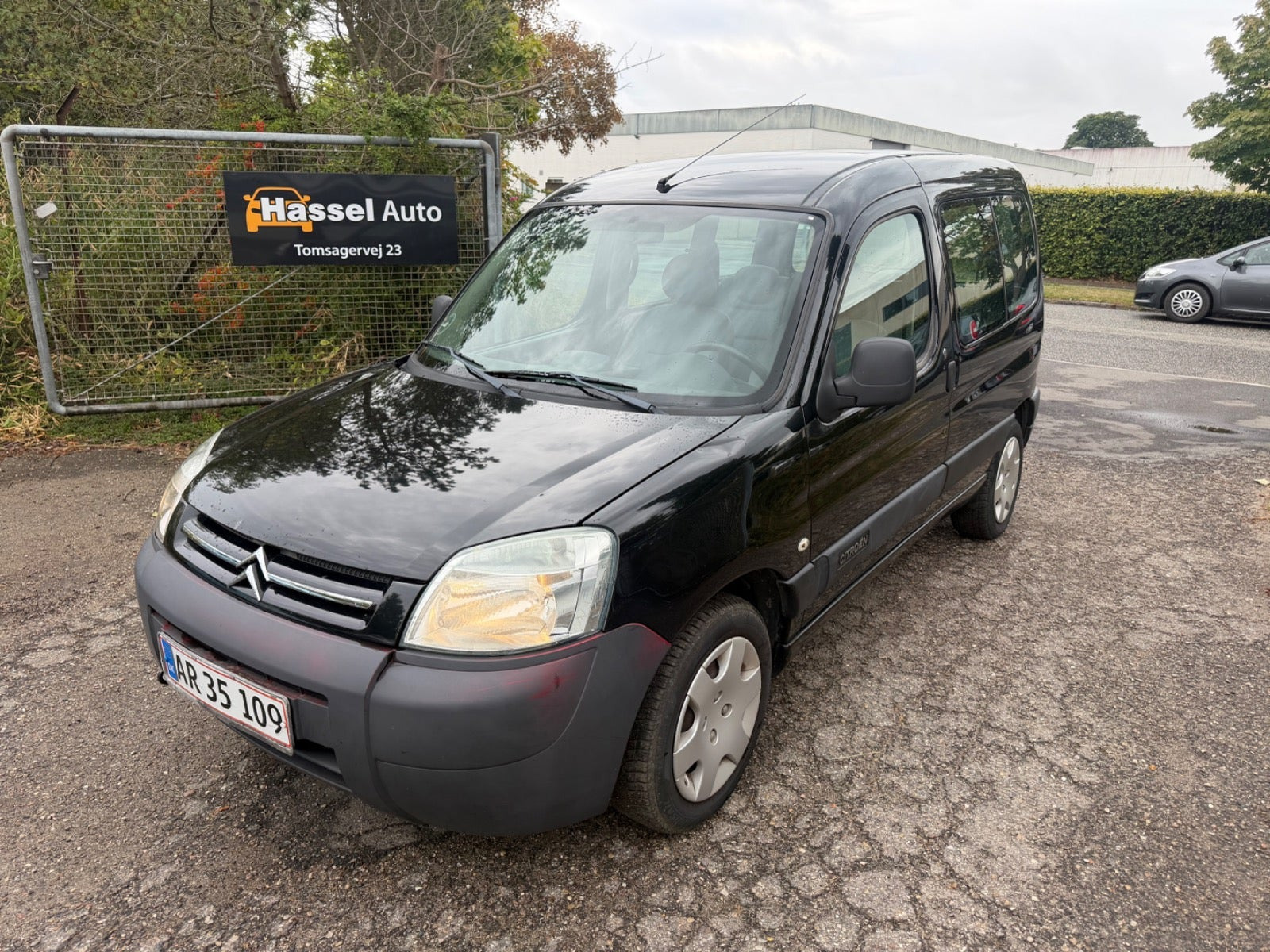Grøn Citroën Berlingo fra 2006