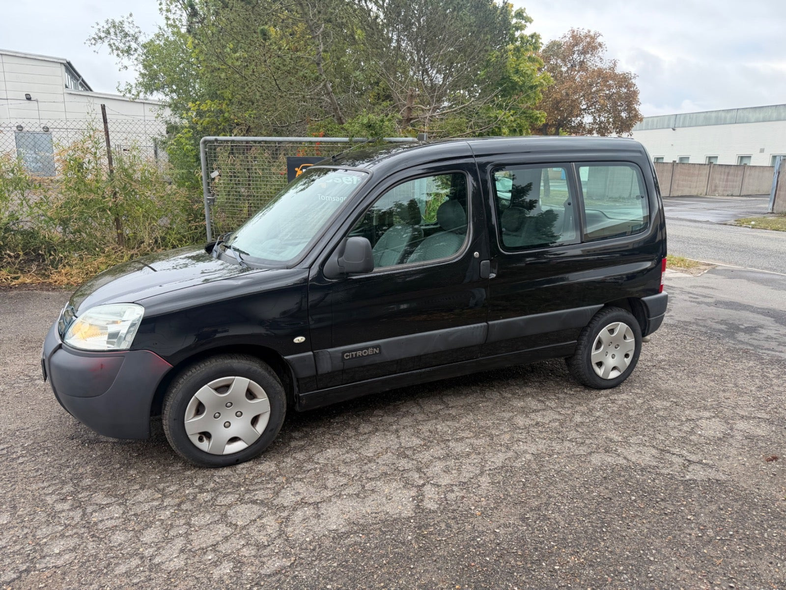 Grøn Citroën Berlingo fra 2006