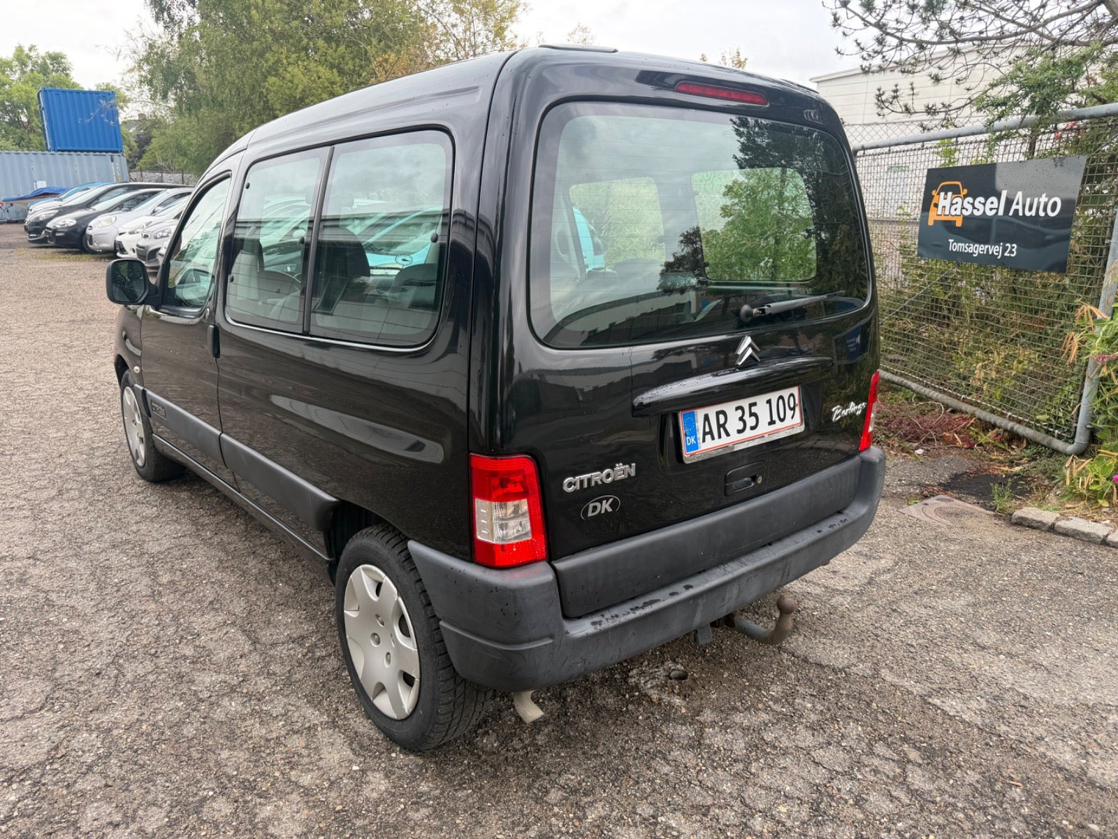 Grøn Citroën Berlingo fra 2006