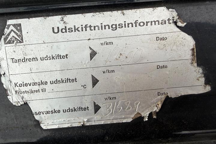 Grøn Citroën Berlingo fra 2006