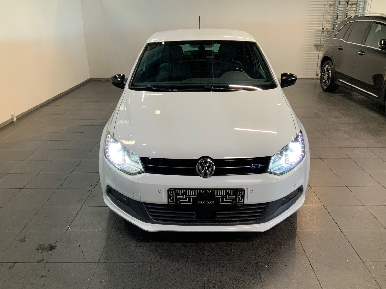 Hvid VW Polo fra 2015