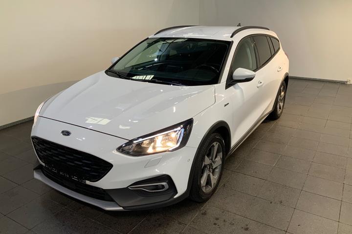 Hvid Ford Focus fra 2019