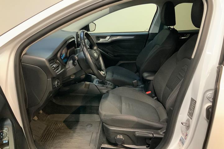 Hvid Ford Focus fra 2019