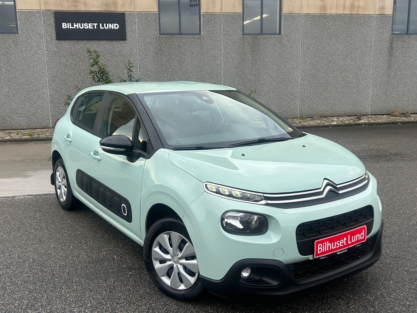 Blå Citroën C3 fra 2018