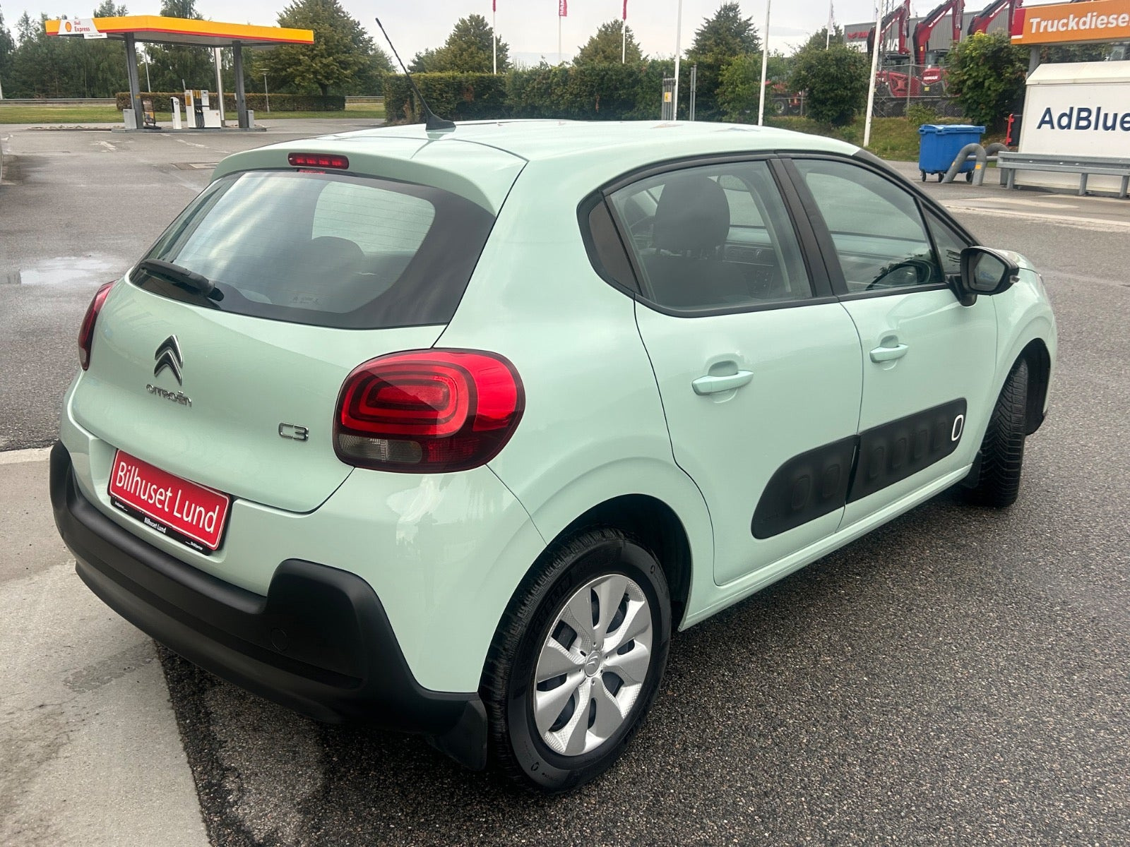 Blå Citroën C3 fra 2018