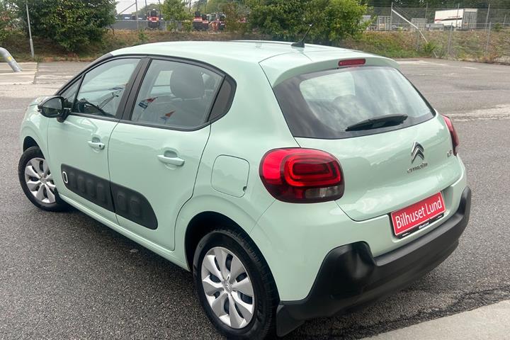 Blå Citroën C3 fra 2018