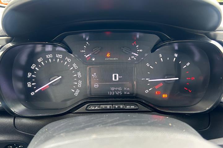 Blå Citroën C3 fra 2018