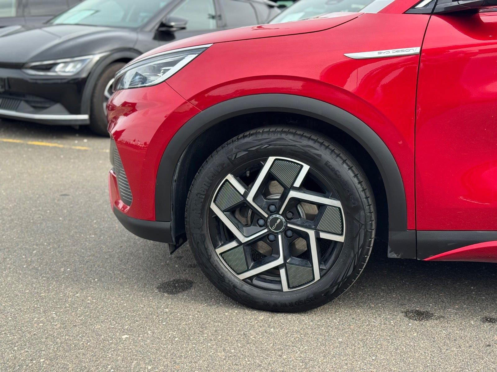 Rød BYD Atto 3 fra 2022
