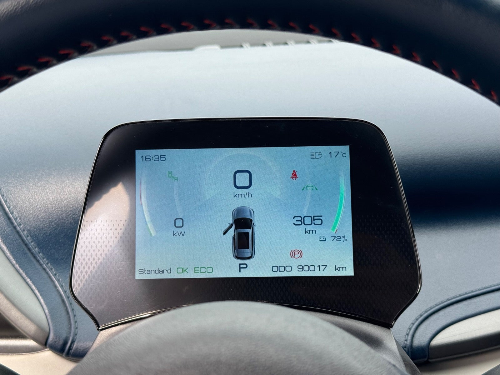 Rød BYD Atto 3 fra 2022
