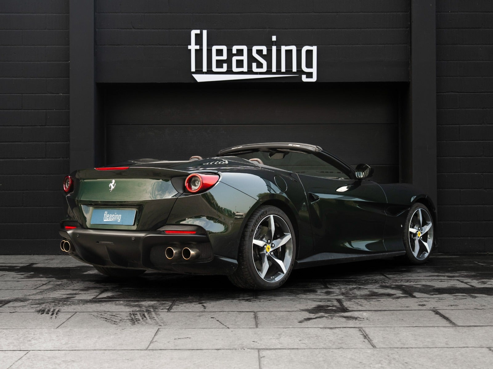 Grøn Ferrari Portofino M fra 2023