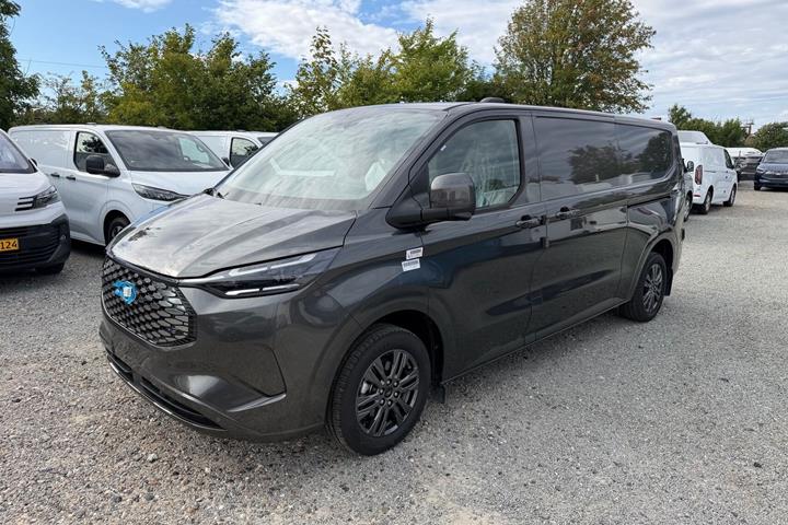 Grå Ford E-Transit Custom 340 L2 fra 2026