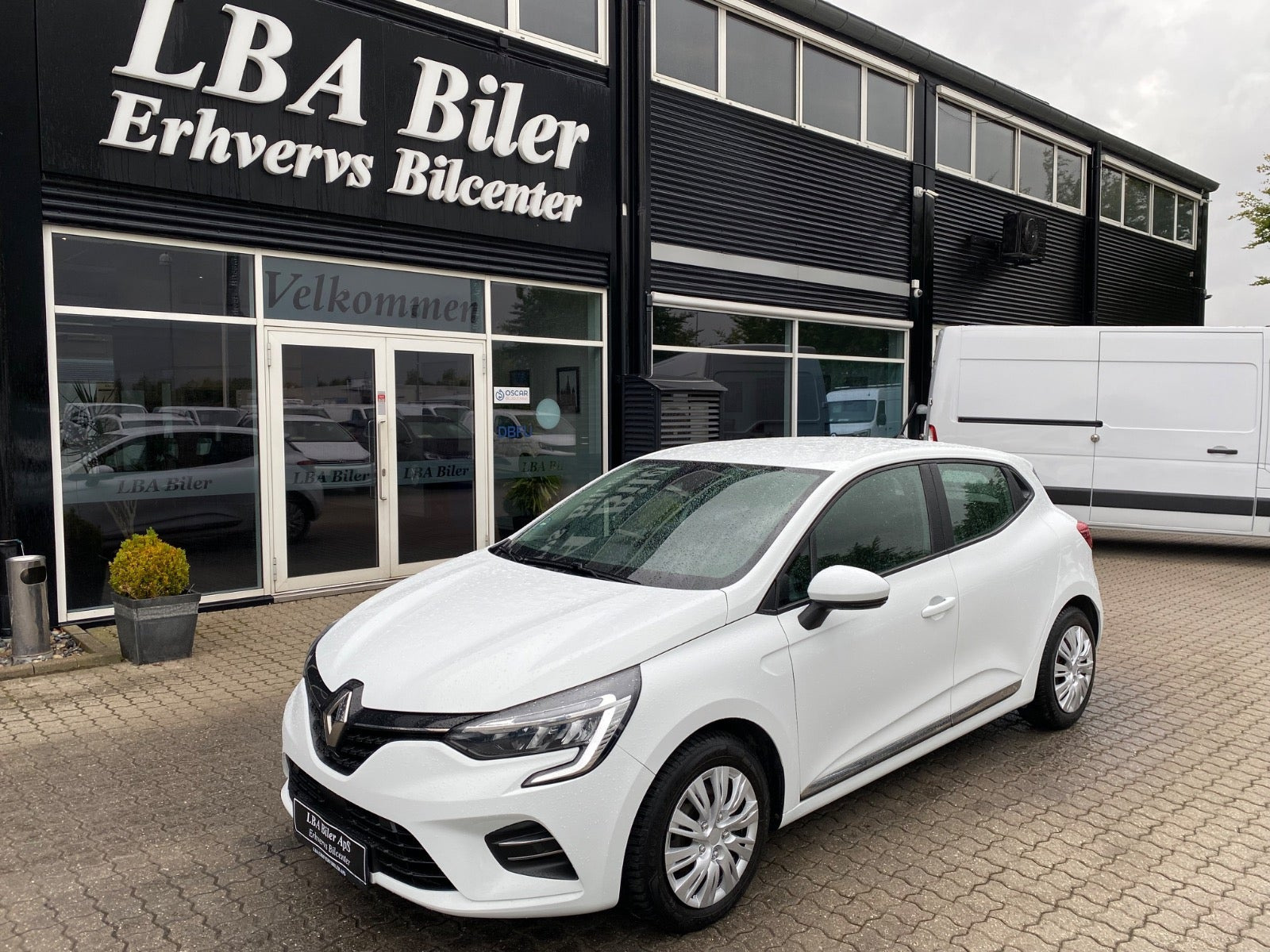 Hvid Renault Clio V fra 2021