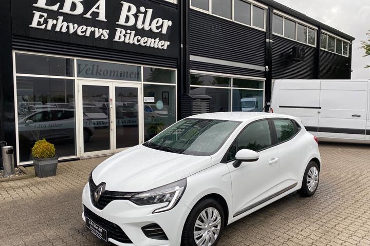 Hvid Renault Clio V fra 2021