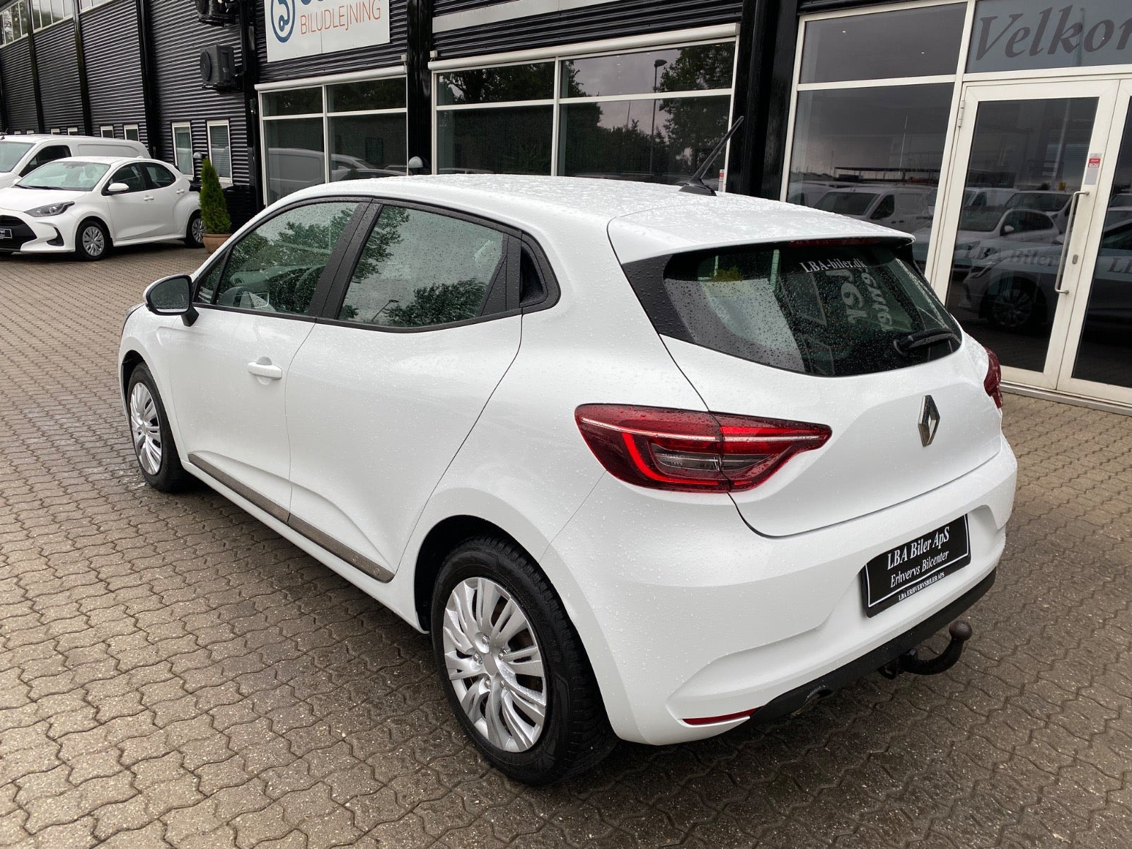 Hvid Renault Clio V fra 2021