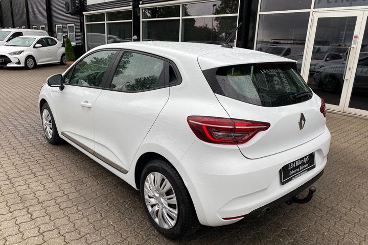 Hvid Renault Clio V fra 2021