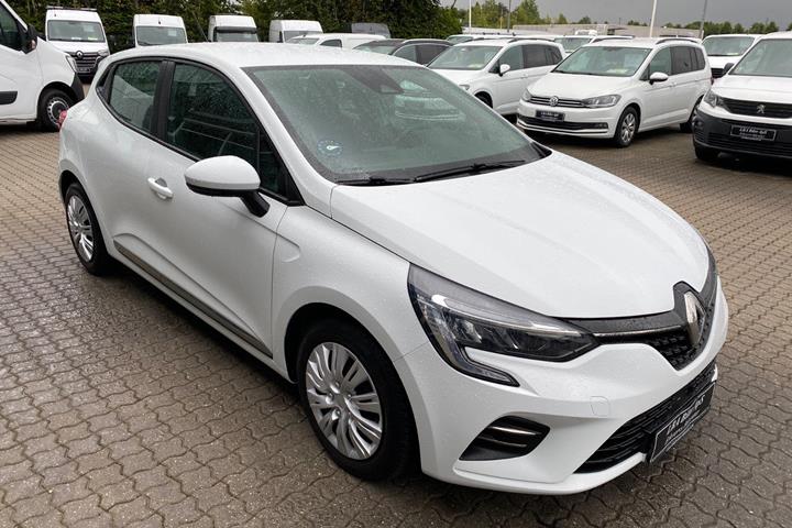 Hvid Renault Clio V fra 2021