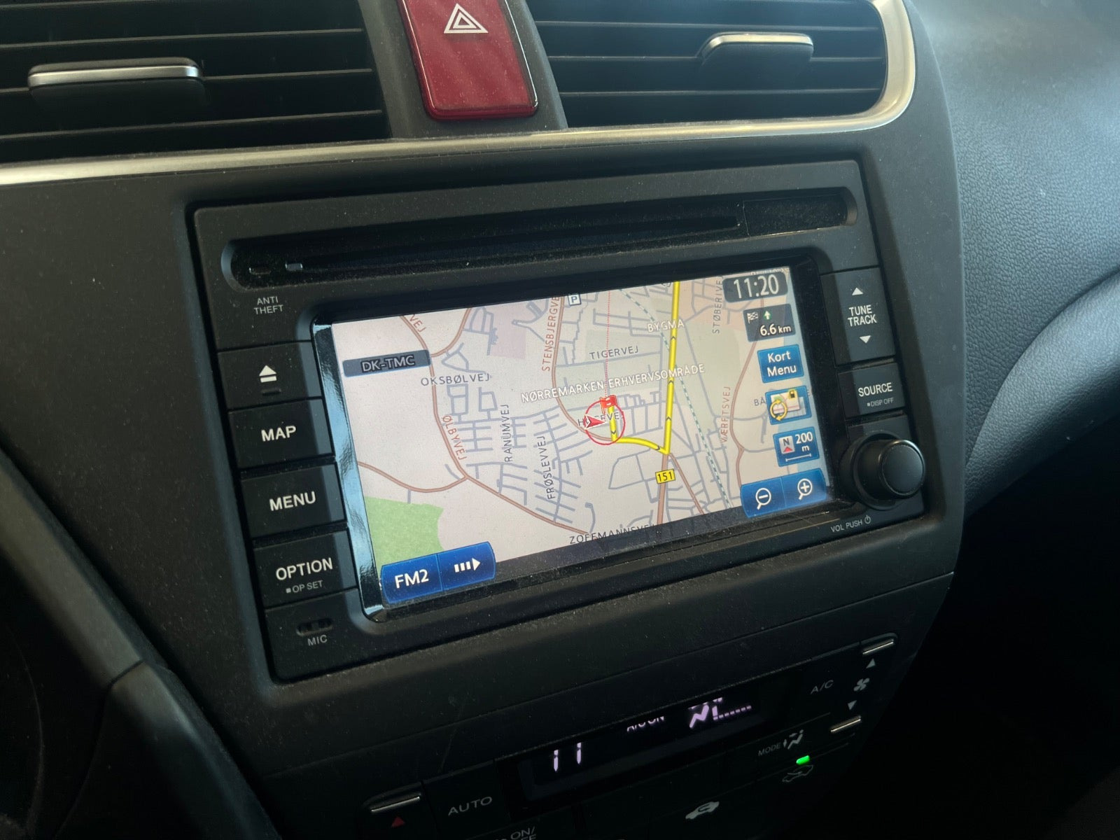 Sort Honda Civic fra 2014