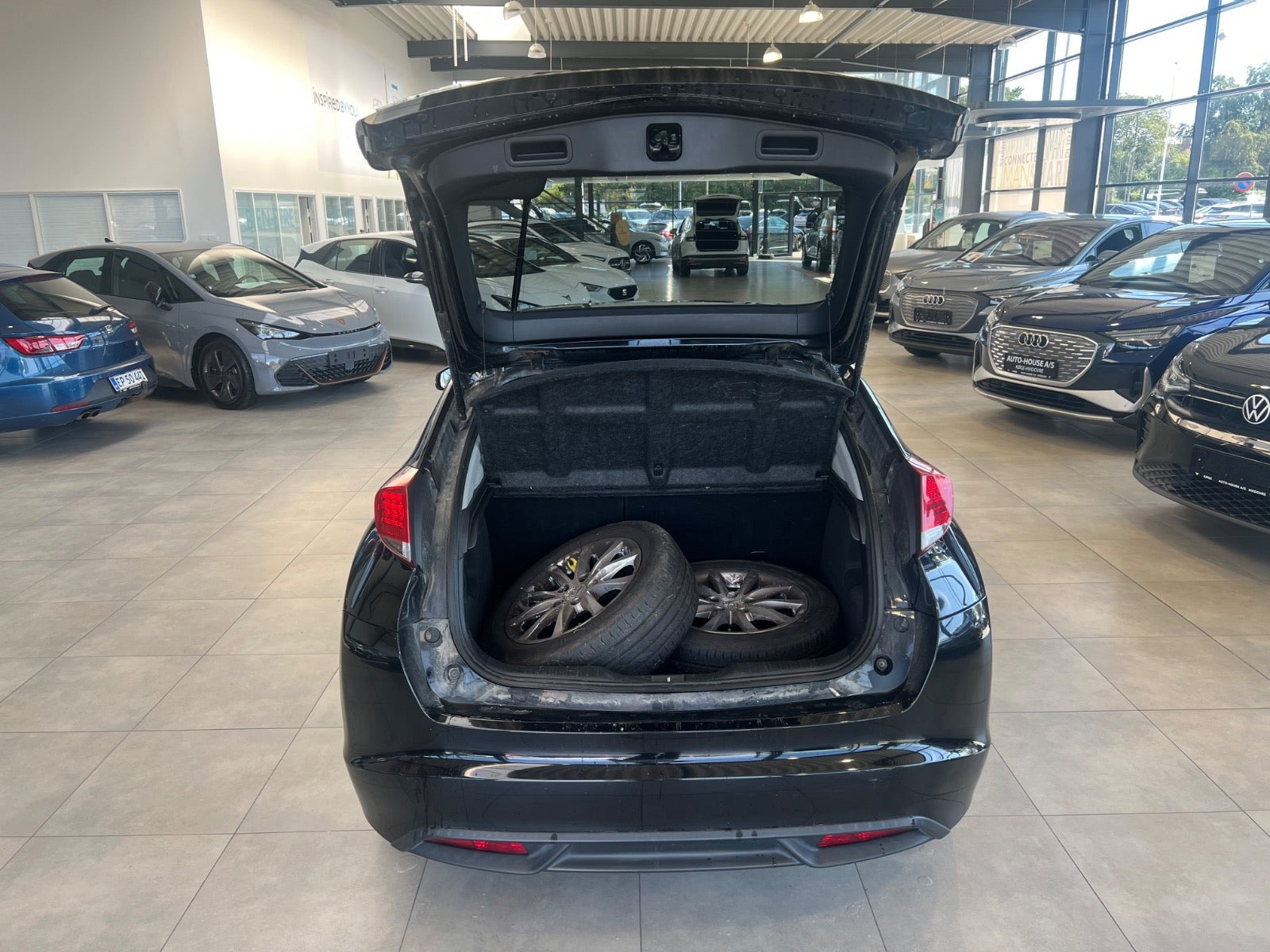Sort Honda Civic fra 2014