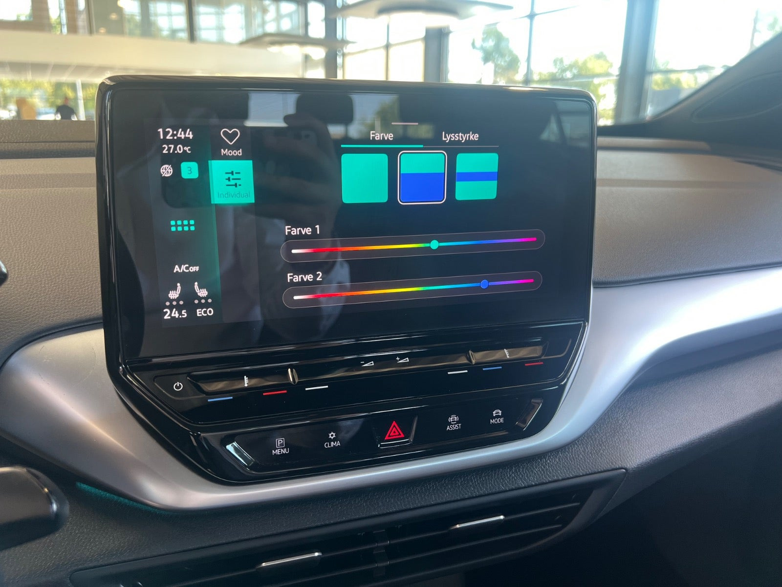 Rød VW ID.4 fra 2023