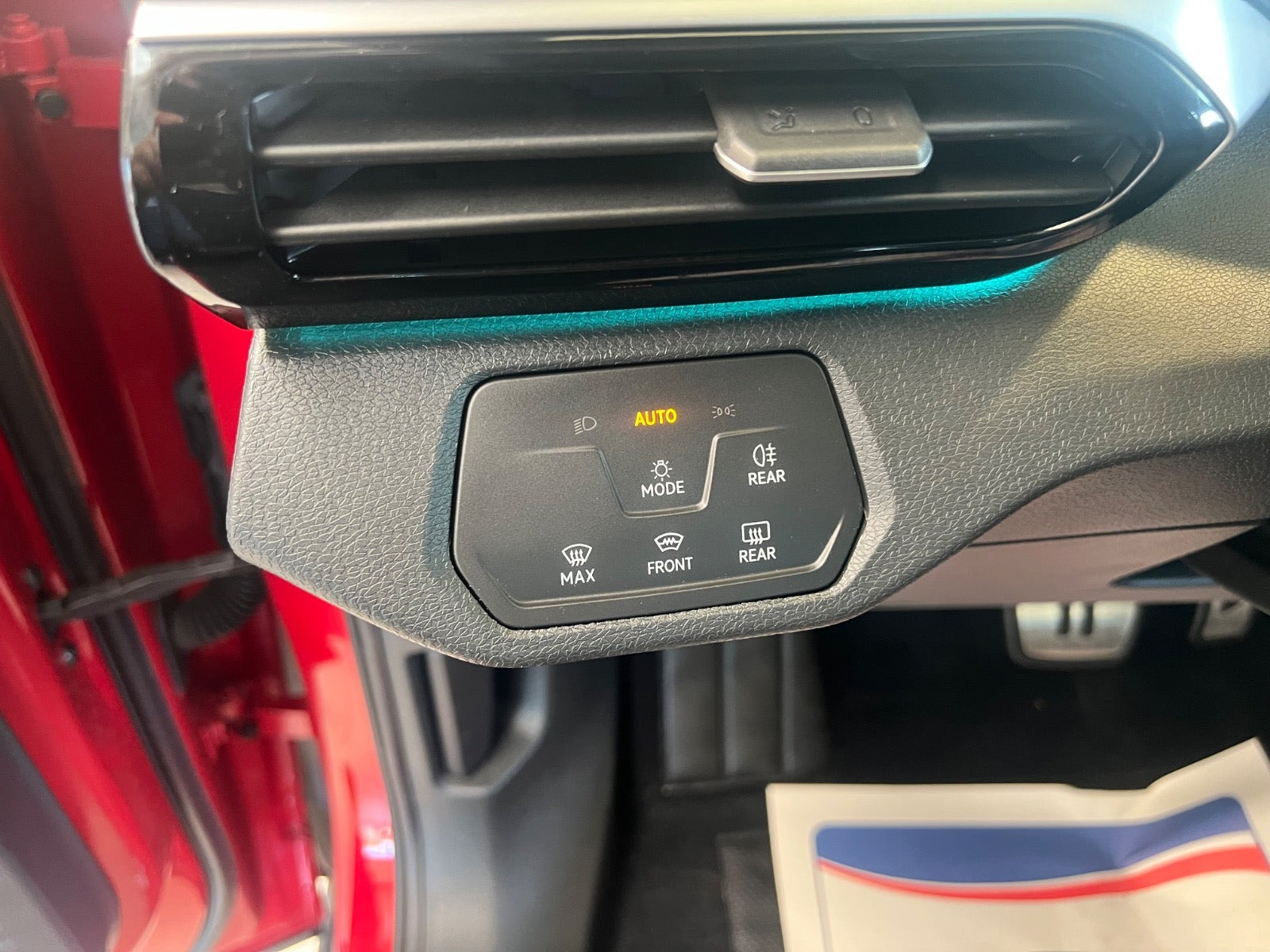 Rød VW ID.4 fra 2023