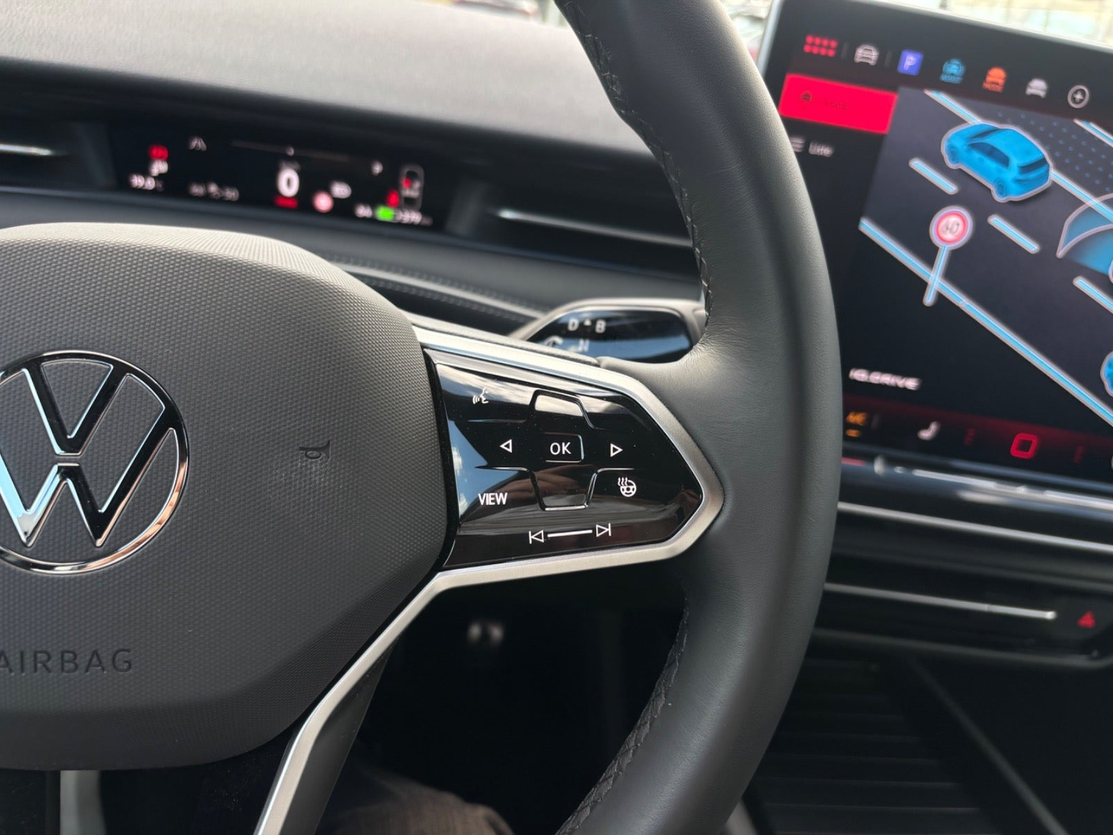 Blå VW ID.7 fra 2026