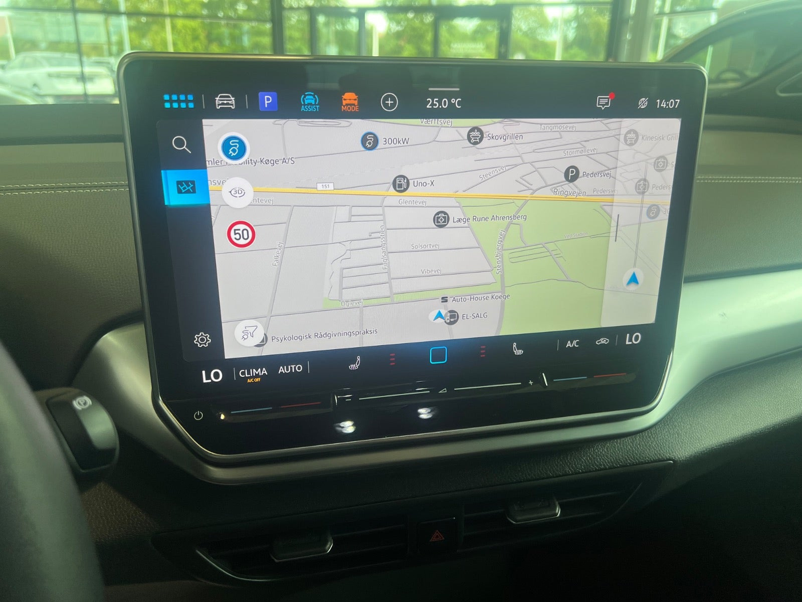 Blå VW ID.4 fra 2025