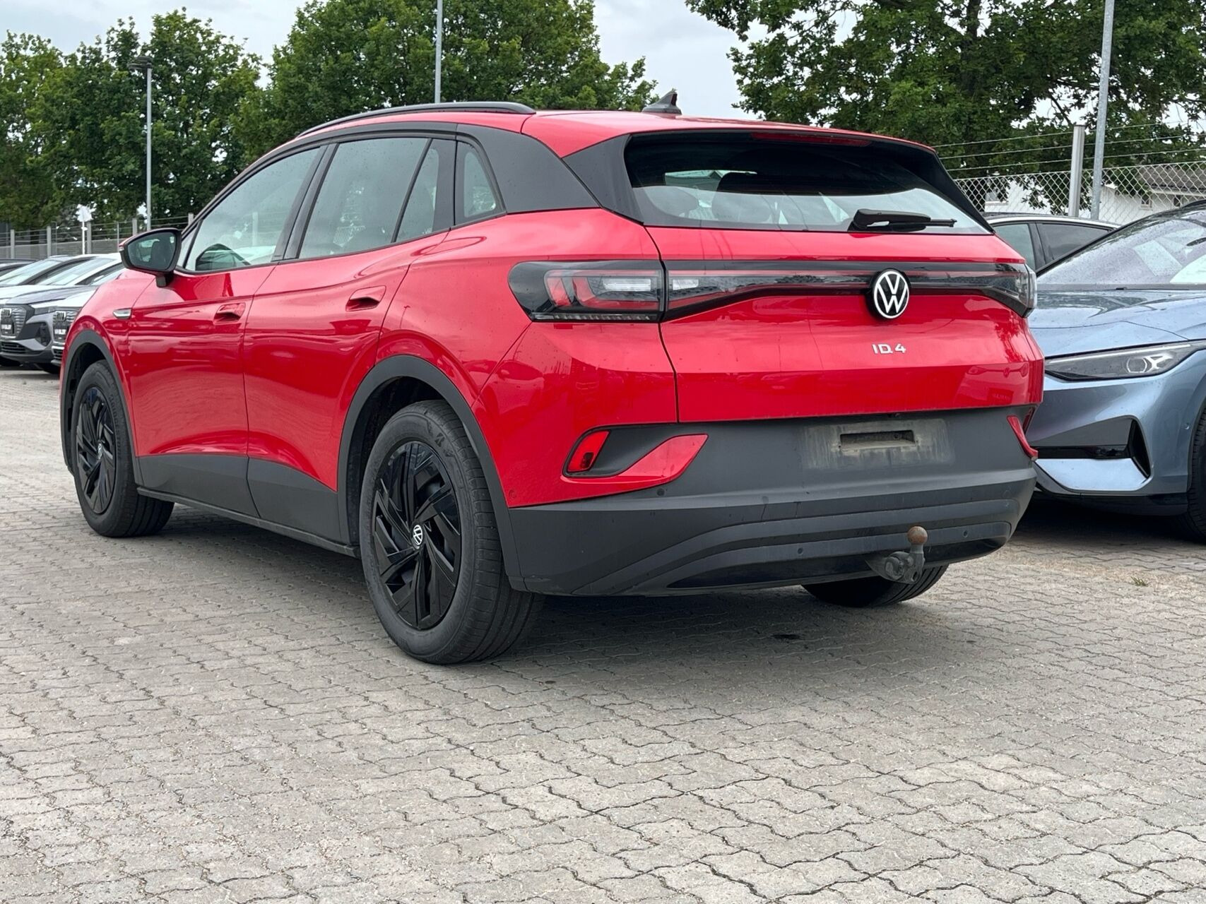 Rød VW ID.4 fra 2023
