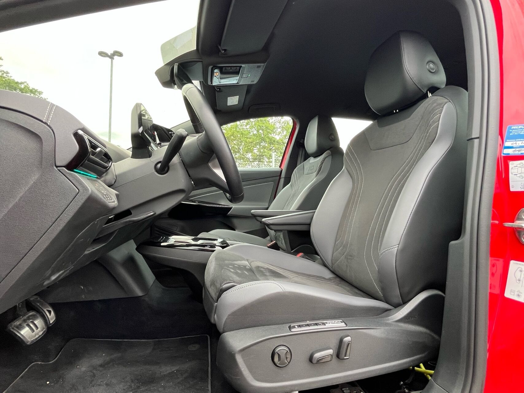 Rød VW ID.4 fra 2023