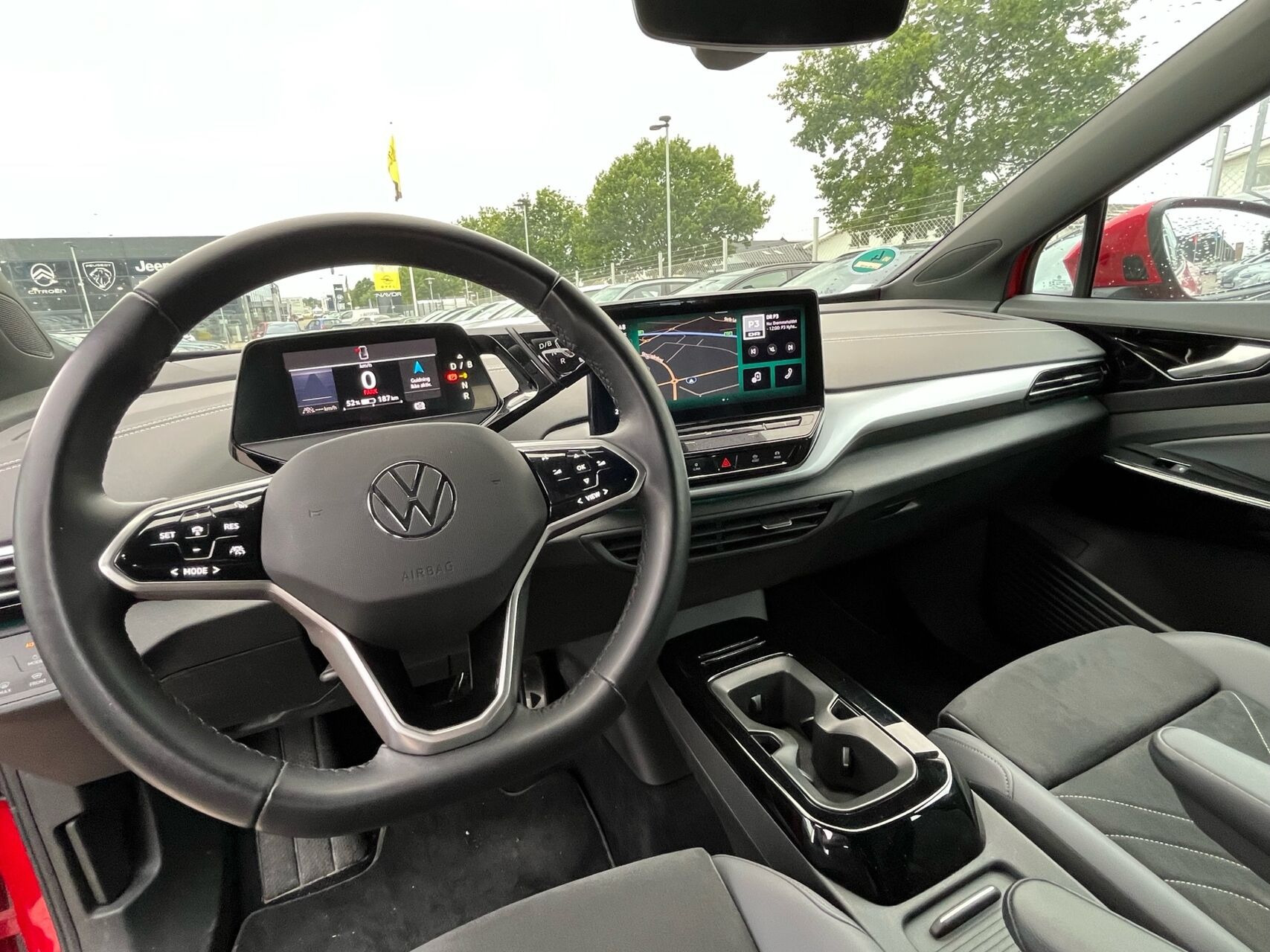 Rød VW ID.4 fra 2023