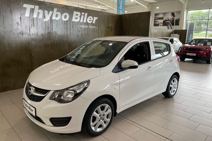 Hvid Opel Karl fra 2018