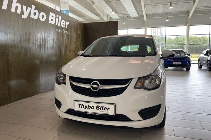 Hvid Opel Karl fra 2018