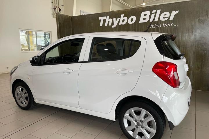 Hvid Opel Karl fra 2018