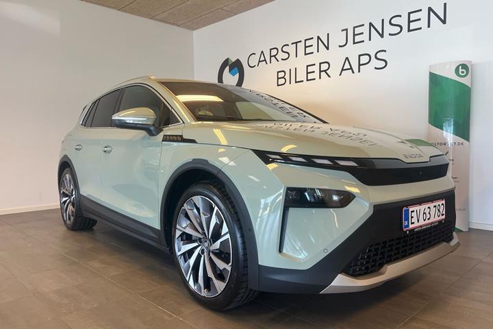 Grøn Skoda Elroq fra 2025