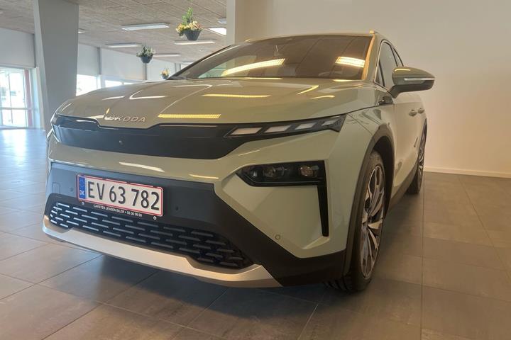 Grøn Skoda Elroq fra 2025