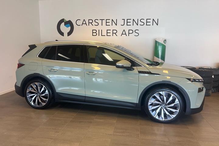 Grøn Skoda Elroq fra 2025