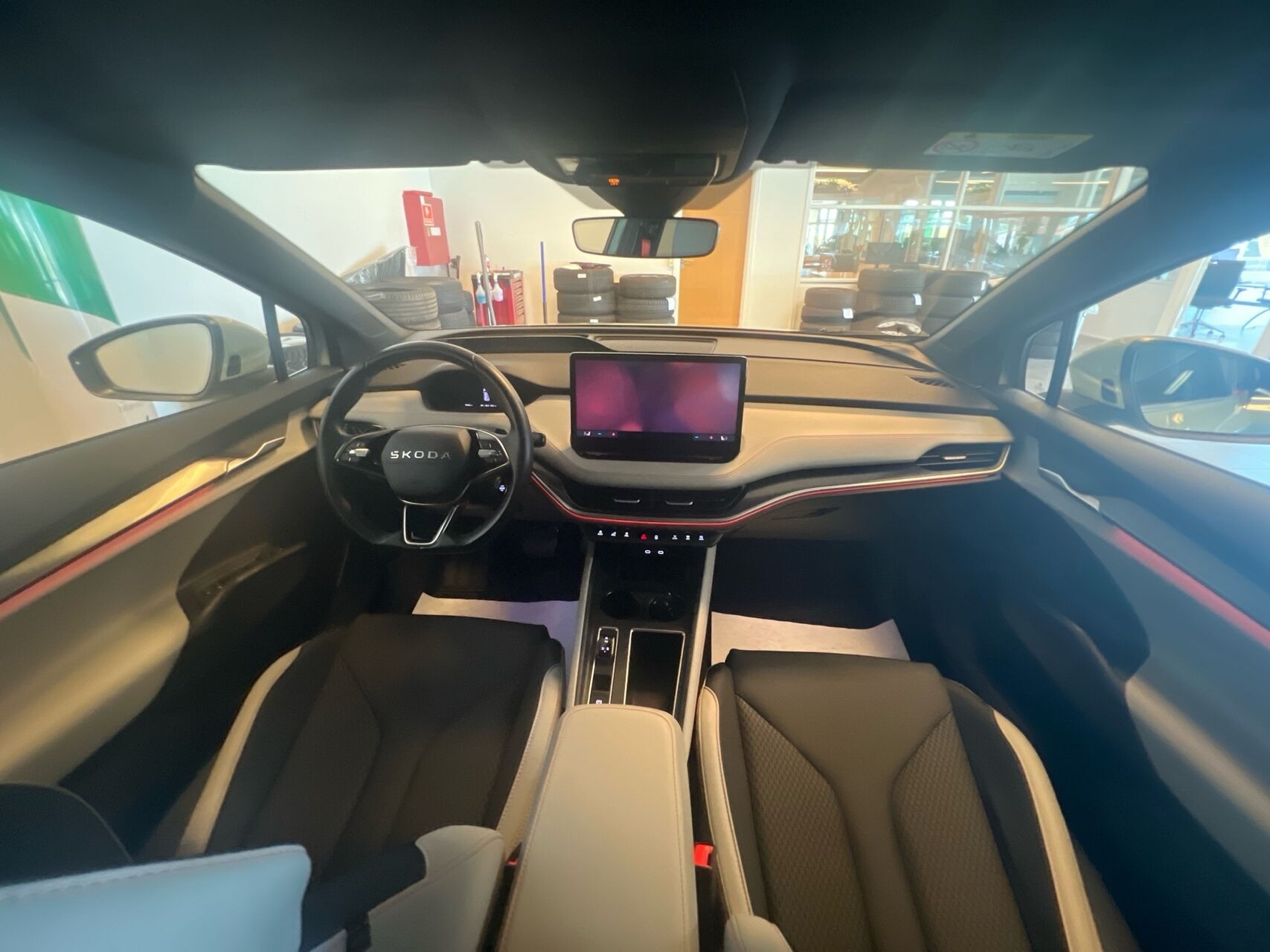 Grøn Skoda Elroq fra 2025