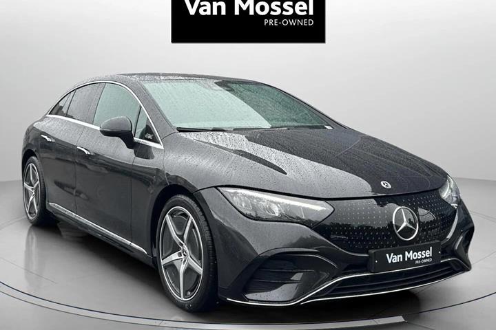 Grå Mercedes EQE 350+ fra 2025