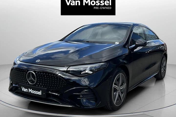 Sort Mercedes CLA250+ fra 2025
