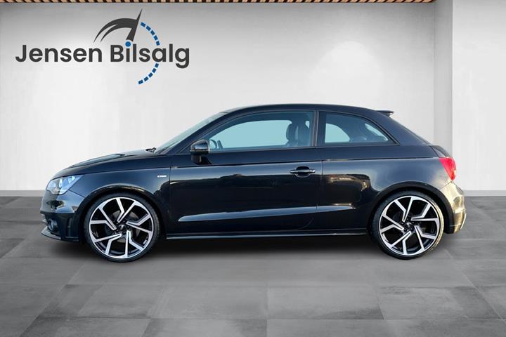 Sort Audi A1 fra 2013