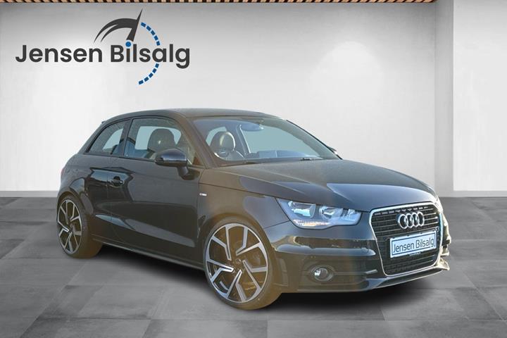 Sort Audi A1 fra 2013