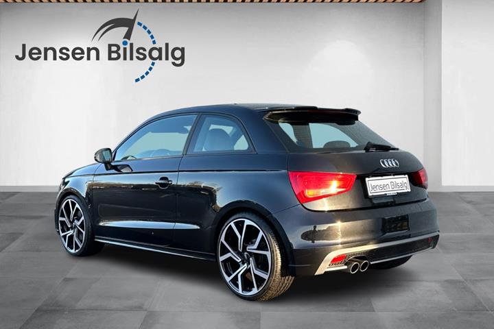 Sort Audi A1 fra 2013