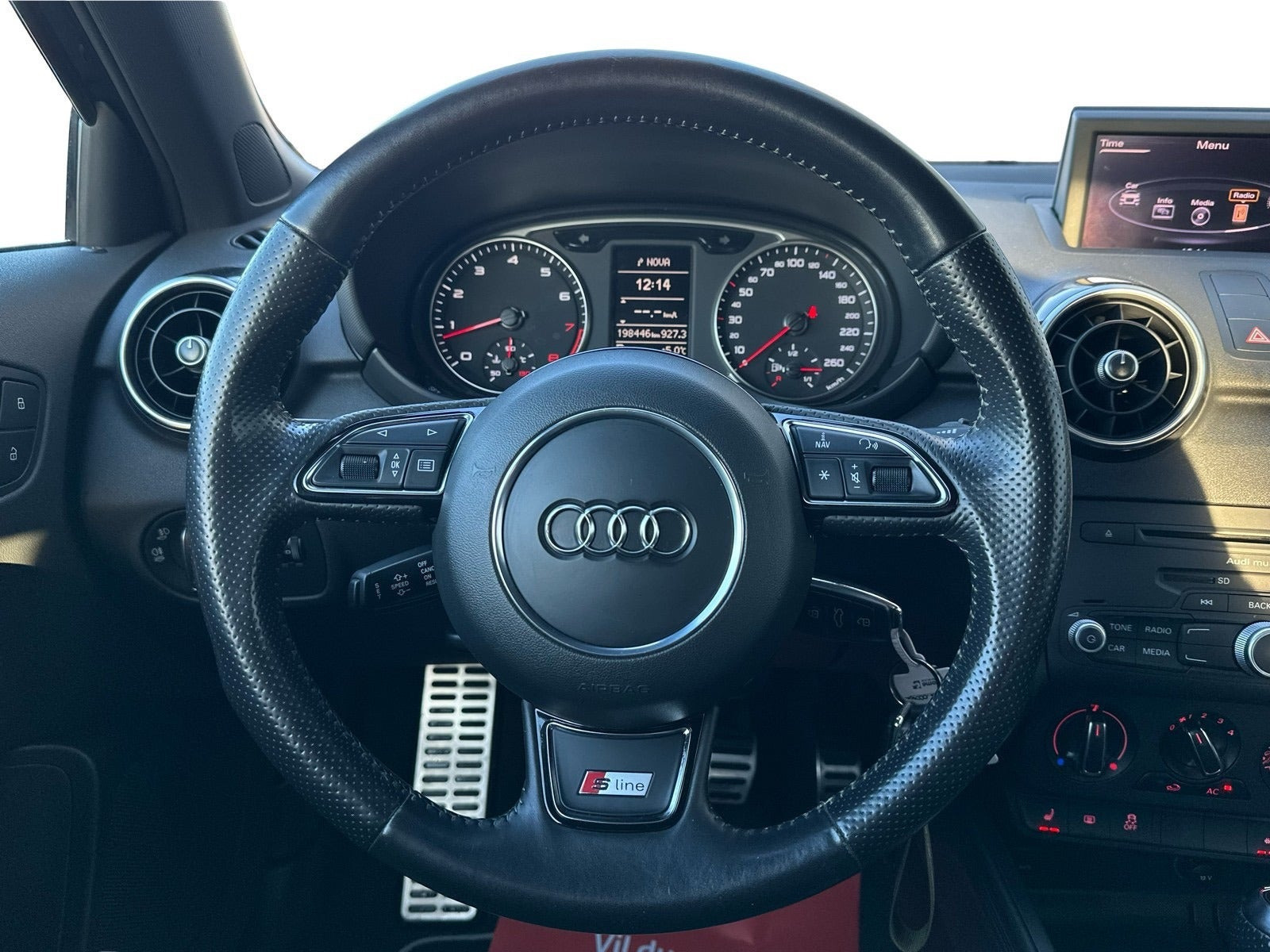 Sort Audi A1 fra 2013