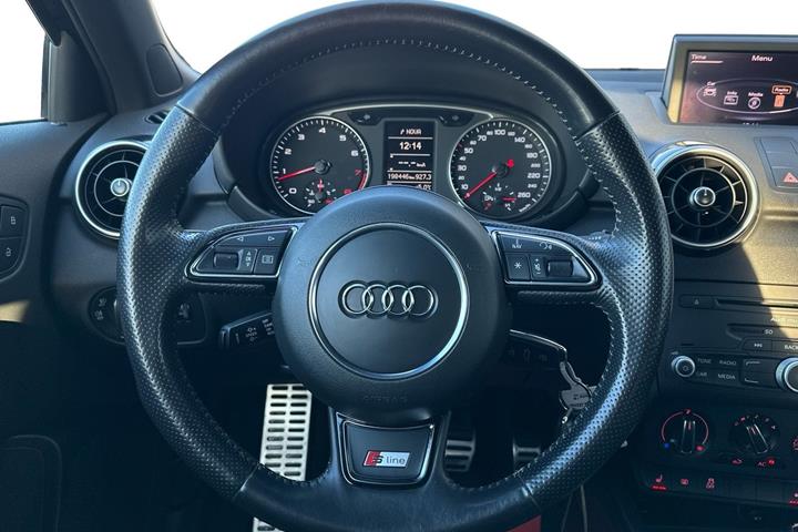 Sort Audi A1 fra 2013