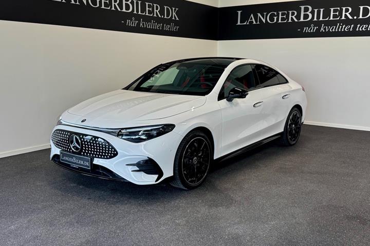 Hvid Mercedes CLA250+ fra 2026